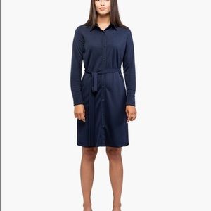 New w/o tags Ministry of Supply Navy Shirt Dress